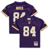 NFL Randy Moss Minnesota Vikings Male Preschool 1998 Retired Legacy Jersey - Purple for sale