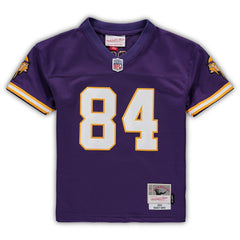 NFL Randy Moss Minnesota Vikings Male Preschool 1998 Retired Legacy Jersey - Purple for sale