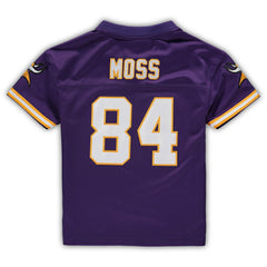 NFL Randy Moss Minnesota Vikings Male Preschool 1998 Retired Legacy Jersey - Purple for sale