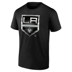 NHL,Custom Los Angeles Kings Personalized Midnight Mascot Logo T-Shirt - Black