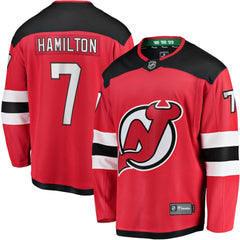 NHL Dougie Hamilton New Jersey Devils Fanatics Breakaway Player Jersey - Red
