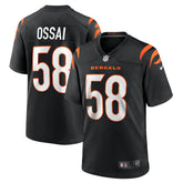 NFL Joseph Ossai Cincinnati Bengals Game Jersey - Black