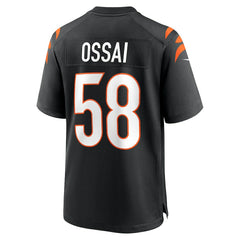 NFL Joseph Ossai Cincinnati Bengals Game Jersey - Black