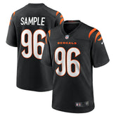 NFL Cam Sample Cincinnati Bengals Game Jersey - Black