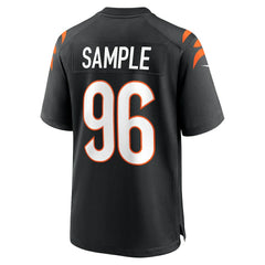 Cam Sample Cincinnati Bengals Game Jersey Black