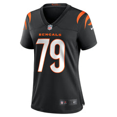 Jackson Carman Cincinnati Bengals Women's Game Jersey Black