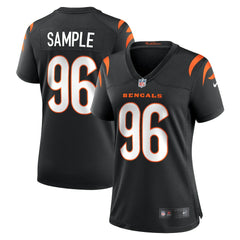 NFL Cam Sample Cincinnati Bengals Women's Game Jersey - Black