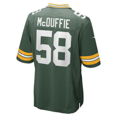 NFL Isaiah McDuffie Green Bay Packers Game Jersey - Green