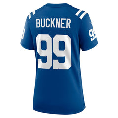 NFL DeForest Buckner Indianapolis Colts Women's Game Jersey - Royal
