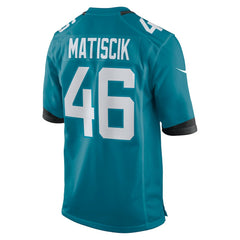 NFL Ross Matiscik Jacksonville Jaguars Game Jersey - Teal