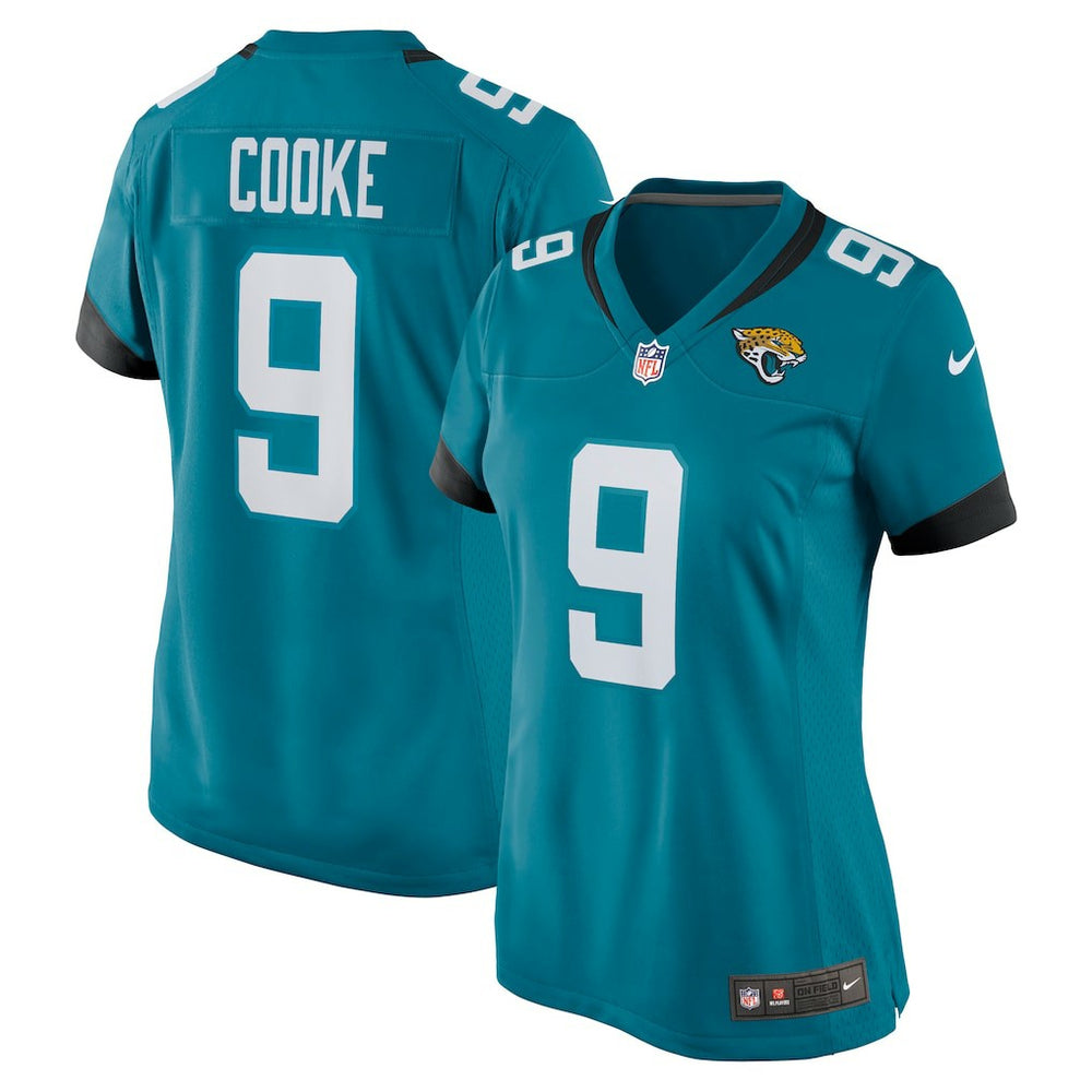 NFL Logan Cooke Jacksonville Jaguars Women's Game Jersey - Teal