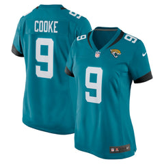 NFL Logan Cooke Jacksonville Jaguars Women's Game Jersey - Teal