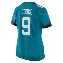 NFL Logan Cooke Jacksonville Jaguars Women's Game Jersey - Teal