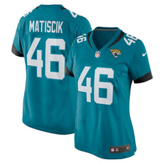 NFL Ross Matiscik Jacksonville Jaguars Women's Game Jersey - Teal