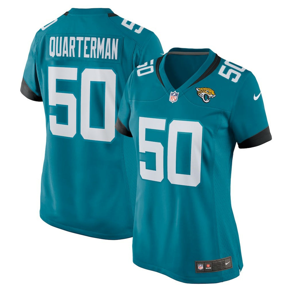 NFL Shaquille Quarterman Jacksonville Jaguars Women's Game Jersey - Teal