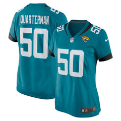 NFL Shaquille Quarterman Jacksonville Jaguars Women's Game Jersey - Teal