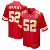 NFL Creed Humphrey Kansas City Chiefs Game Jersey - Red