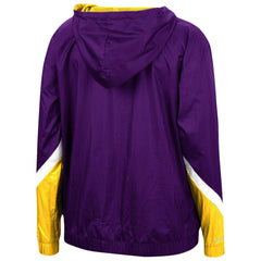 Los Angeles Lakers Women's Half-Zip Windbreaker 2.0 Hoodie Purple