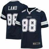 NFL CeeDee Lamb Dallas Cowboys Girls Youth Game Jersey - Navy
