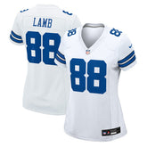 CeeDee Lamb Dallas Cowboys Women's Game Jersey White