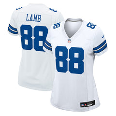 NFL CeeDee Lamb Dallas Cowboys Women's Game Jersey - White