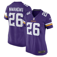 NFL Kene Nwangwu Minnesota Vikings Women's Game Jersey - Purple