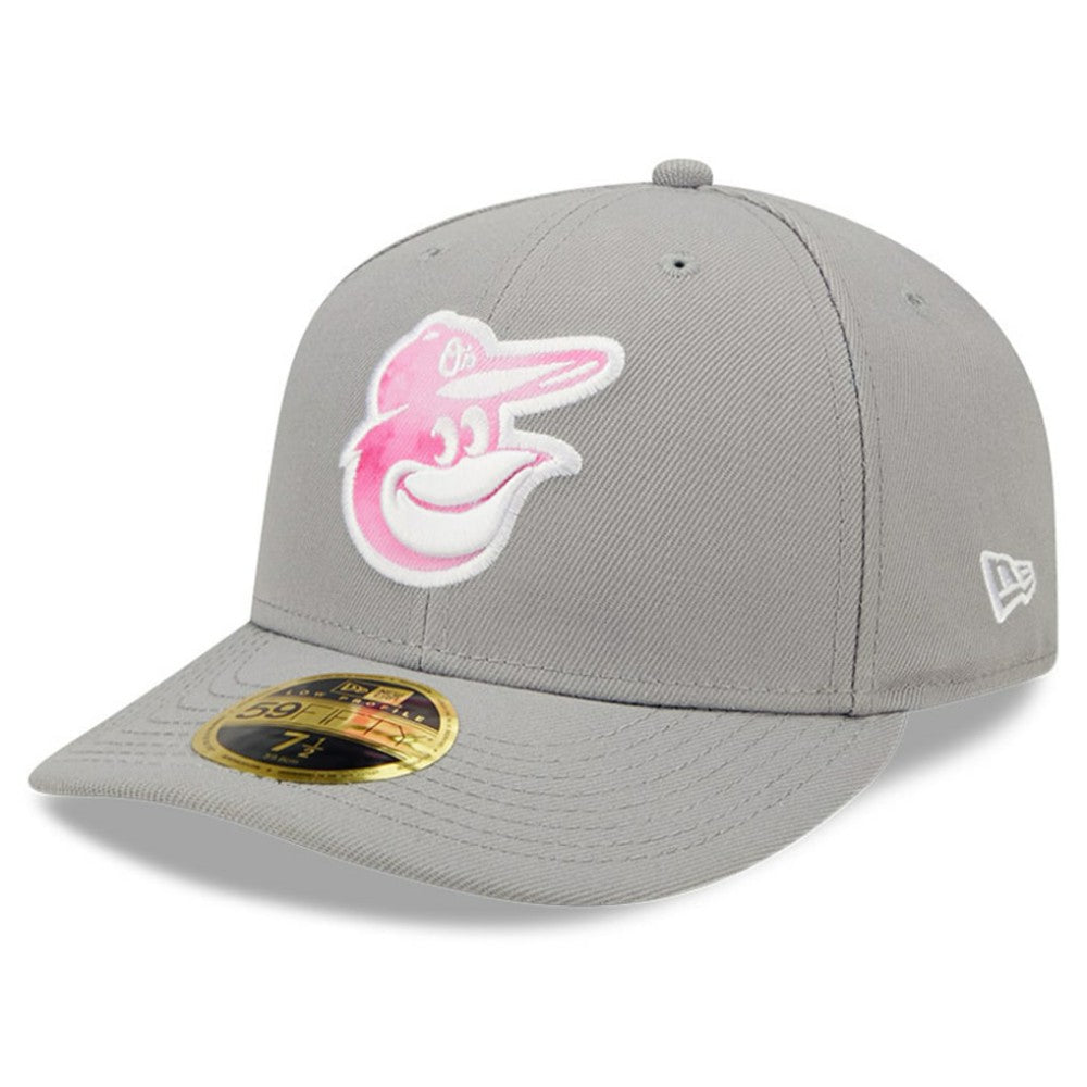 Baltimore Orioles New Era 2022 Mother's Day On-Field Low Profile 59FIFTY Fitted Hat - Gray Hats
