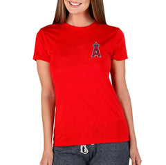 Los Angeles Angels Concepts Sport Women's Marathon Knit Top - Red Tops