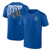 Kansas City Royals Fanatics Hometown Collection Together T-Shirt - Royal T-shirts