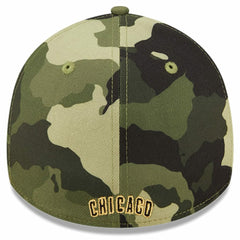 Chicago Cubs New Era 2022 Armed Forces Day 39THIRTY Flex Hat - Camo Hats