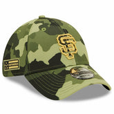 San Francisco Giants New Era 2022 Armed Forces Day 39THIRTY Flex Hat - Camo Hats