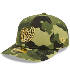 Washington Nationals New Era 2022 Armed Forces Day On-Field Low Profile 59FIFTY - Camo