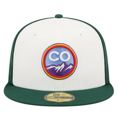 Colorado Rockies New Era 2022 City Connect 59FIFTY Fitted Hat - White Hats