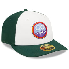 Colorado Rockies New Era 2022 City Connect Low Profile 59FIFTY Fitted Hat - Green Hats