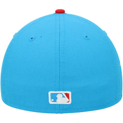 Miami Marlins New Era City Connect 59FIFTY Fitted Hat - Blue/Red Hats