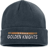 NHL Vegas Golden Knights Fanatics Authentic Pro Rink Cuffed Knit Hat - Black