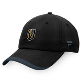 NHL Vegas Golden Knights Fanatics Authentic Pro Rink Pinnacle Adjustable Hat - Black