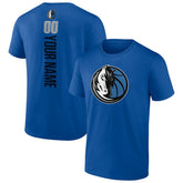 Dallas Mavericks Personalized Playmaker Team T-Shirt Blue