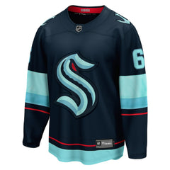 NHL Adam Larsson Seattle Kraken Fanatics Home Breakaway Player Jersey - Deep Sea Blue
