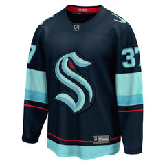 NHL Yanni Gourde Seattle Kraken Fanatics Home Breakaway Player Jersey - Deep Sea Blue