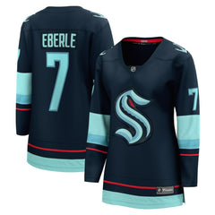 NHL Jordan Eberle Seattle Kraken Fanatics Women's Home Breakaway Player Jersey - Navy