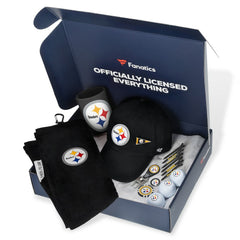 Pittsburgh Steelers Pack Golf-Themed Gift Box $105+ Value