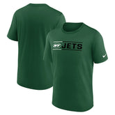 New York Jets Exceed Performance T-Shirt Green