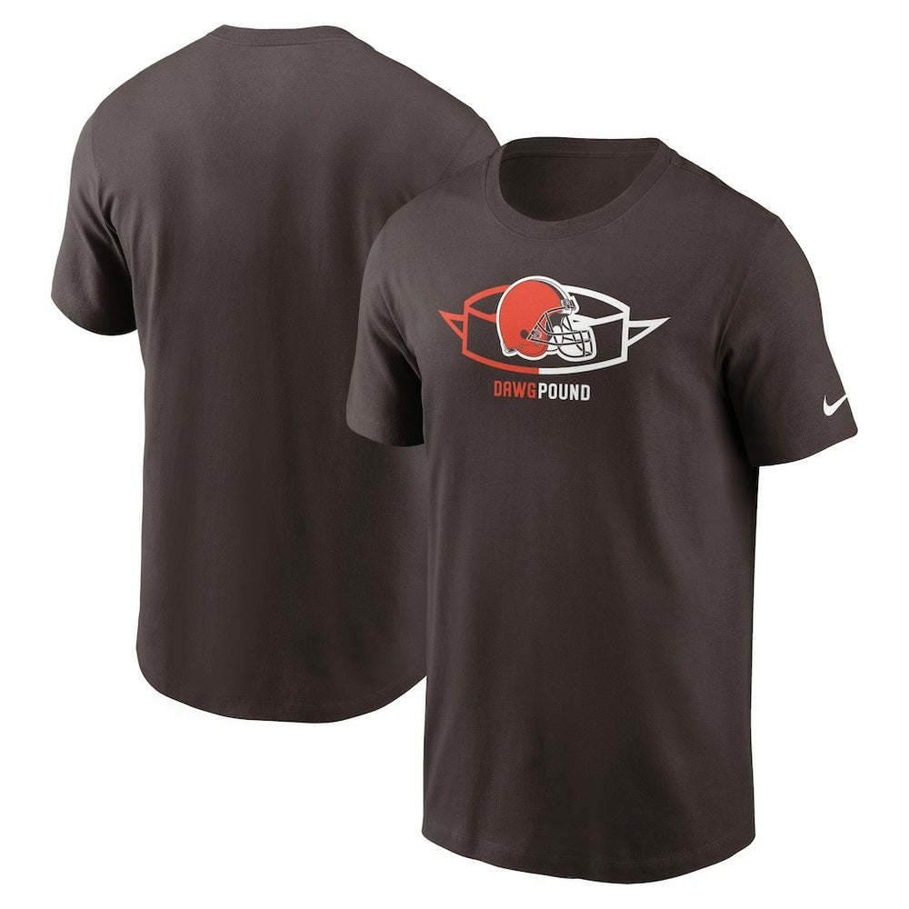 Cleveland Browns Essential Local Phrase T-Shirt Brown