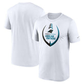 Carolina Panthers Icon Legend Performance T-Shirt White