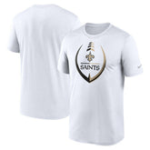 New Orleans Saints Icon Legend Performance T-Shirt White