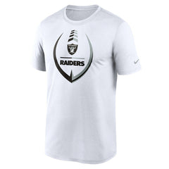 Las Vegas Raiders Icon Legend Performance T-Shirt White