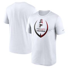 Atlanta Falcons Icon Legend Performance T-Shirt White