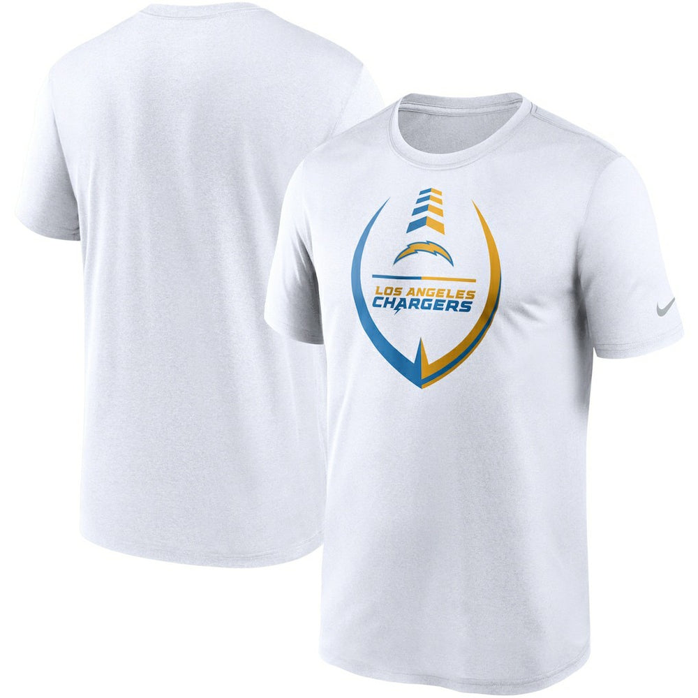 Los Angeles Chargers Icon Legend Performance T-Shirt White