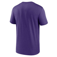 Minnesota Vikings Icon Legend Performance T-Shirt Purple